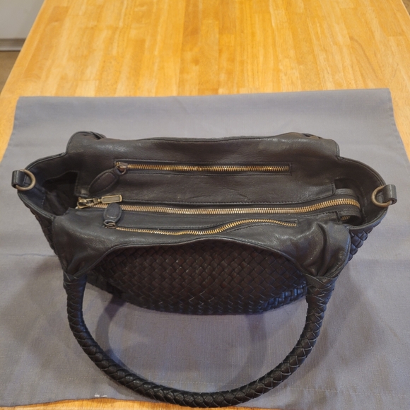 🔳EUC~ PLATANIA GENUINE LEATHER SHOULDER BAG - Picture 10 of 13